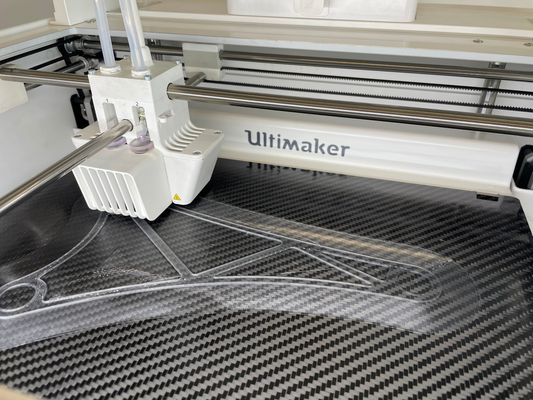 Ultimaker S5 carbon fiber plate 3D printing